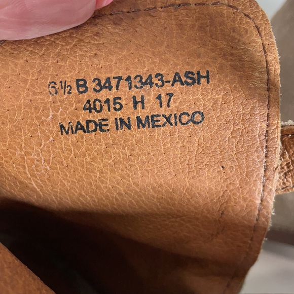 Frye Carolina Ash peep toe bootie (shootie) 6.5 - Picture 6 of 6